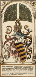Os brasões ancestrais das casas dos príncipes alemães: Os Ascanianos
