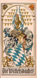 Os brasões ancestrais das casas principescas alemãs: Os Wittelsbach