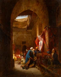 O bazar de tapetes, Cairo