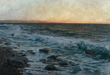 Antes de uma tempestade (óleo sobre tela)