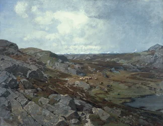 Paisagem de alta montanha, Munique