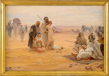 O mercado de escravos, 1910, 80x120 cm, coleção privada