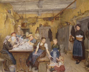 Pena e para baixo, 1884