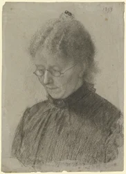 Luise Scholderer a ler