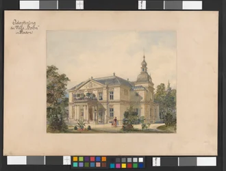 Adaptação da villa «Hahn» em Baden