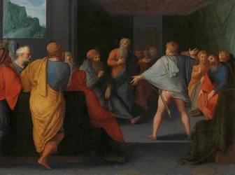 A Conferência dos Gauleses em Reims
Montagem dos Gauleses em Rheims
uma de uma série de doze sobre a Insurreição dos Batávios contra os Romanos