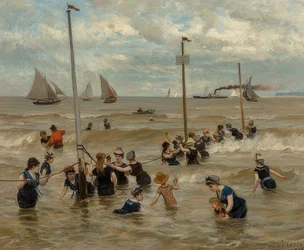 Banho no mar. 1876