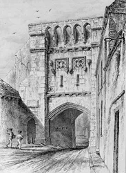 West Gate Winchester, c.1830