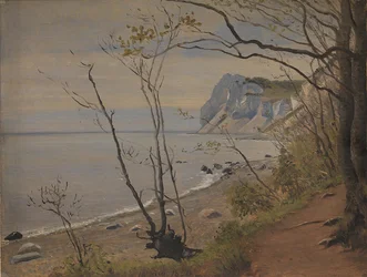 As falésias da ilha de Møn