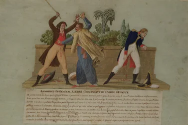 O assassinato do general Kléber por um fanático, 14 de junho de 1800