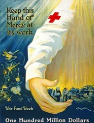 Mantenha esta Mão de Misericórdia no seu trabalho, Semana do Fundo de Guerra, Cem Milhões de Dólares, c.1917-20