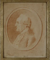 Wilhelm Friedrich Bach, 1782 (giz vermelho sobre papel)