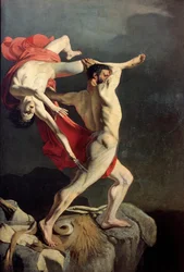Hércules e Lichas, 1849