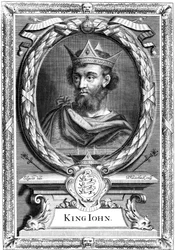 Rei João da Inglaterra, século XVII.