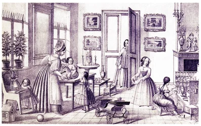 Quarto das Crianças, início do século XIX.