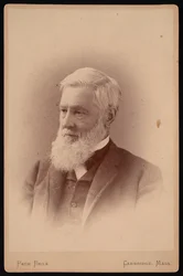 Retrato de Asa Gray 1810-1888, março de 1887.