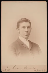 Retrato de Ira Warren Dennison, entre 1891 e 1893.