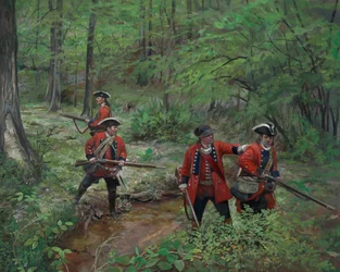 60th Regiment of Foot Royal Americans, 2013 (óleo sobre tela)