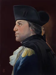 Enfrentar o Inimigo - George Washington, 2010 (óleo sobre tela)