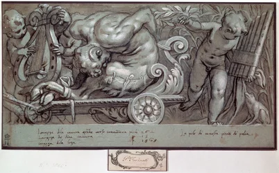 A punição de Marsyas, c1573.