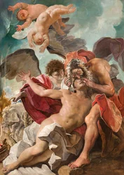 Sacrifício de Isaac (óleo sobre tela)
