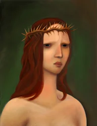 Ecce Homo, 2023 (óleo sobre painel de madeira)