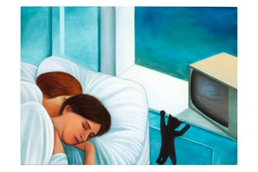 Mythologica n°8: Helen, óleo sobre painel de madeira, 2025 (óleo sobre painel de madeira)