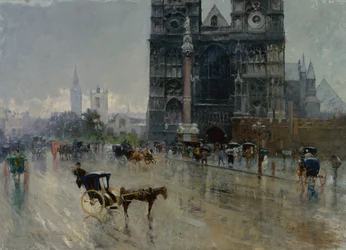 Santuário, Westminster (óleo sobre tela)