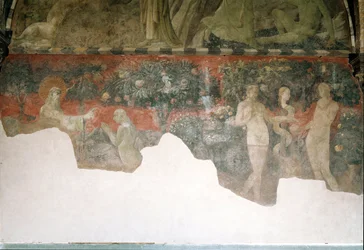 Génese, criação da véspera e do pecado original - Fresco