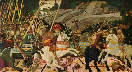 A Batalha de San Romano, c. 1438, 1909