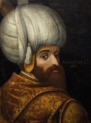 Sultão Bayezid I, c. 1580.
