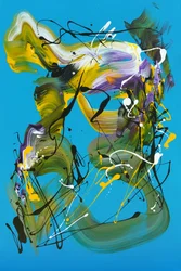 Espirais abstratas vibrantes