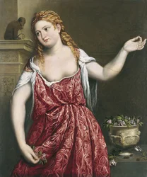 Retrato de uma jovem mulher