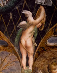 Putto, de Mito de Diana e Actaeon