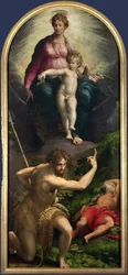 Madonna e criança com São João e São Jerônimo