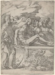 O sepultamento