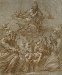 A Natividade de Cristo, c1520s