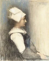 Uma menina bretão,