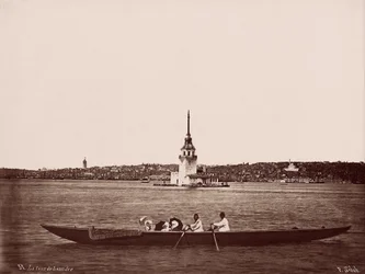 Torre da Donzela, áreas residenciais Gálata e Fındıklı