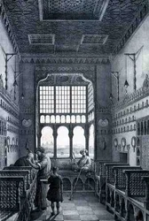 View Inside a Barber