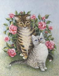 Atração (óleo sobre tela)