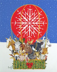 Viagem de Natal (óleo sobre tela)