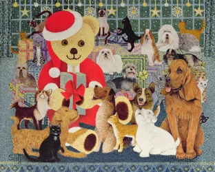 Feliz Natal (óleo sobre tela)