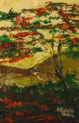 Flamboyant em flor, 2014 (acrílico sobre tela)