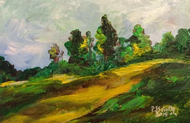 Manhã Furcy, 2015 (acrílico sobre tela)