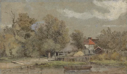 Campos de Battersea, Pintado para Charles Matthews, Esq.