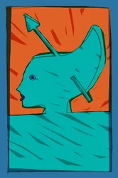 Zoodiaco 1, sagitário, 2000 (Colagem)