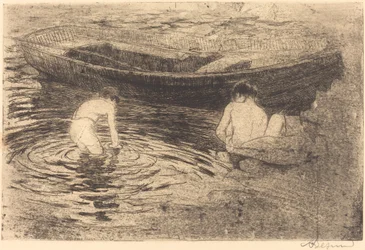 Banho em Talloires Banho em Talloires, 1888.