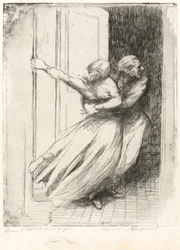 O estupro Le Viol, c. 1886.