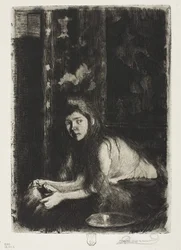 Mulher com um vaso, 1894